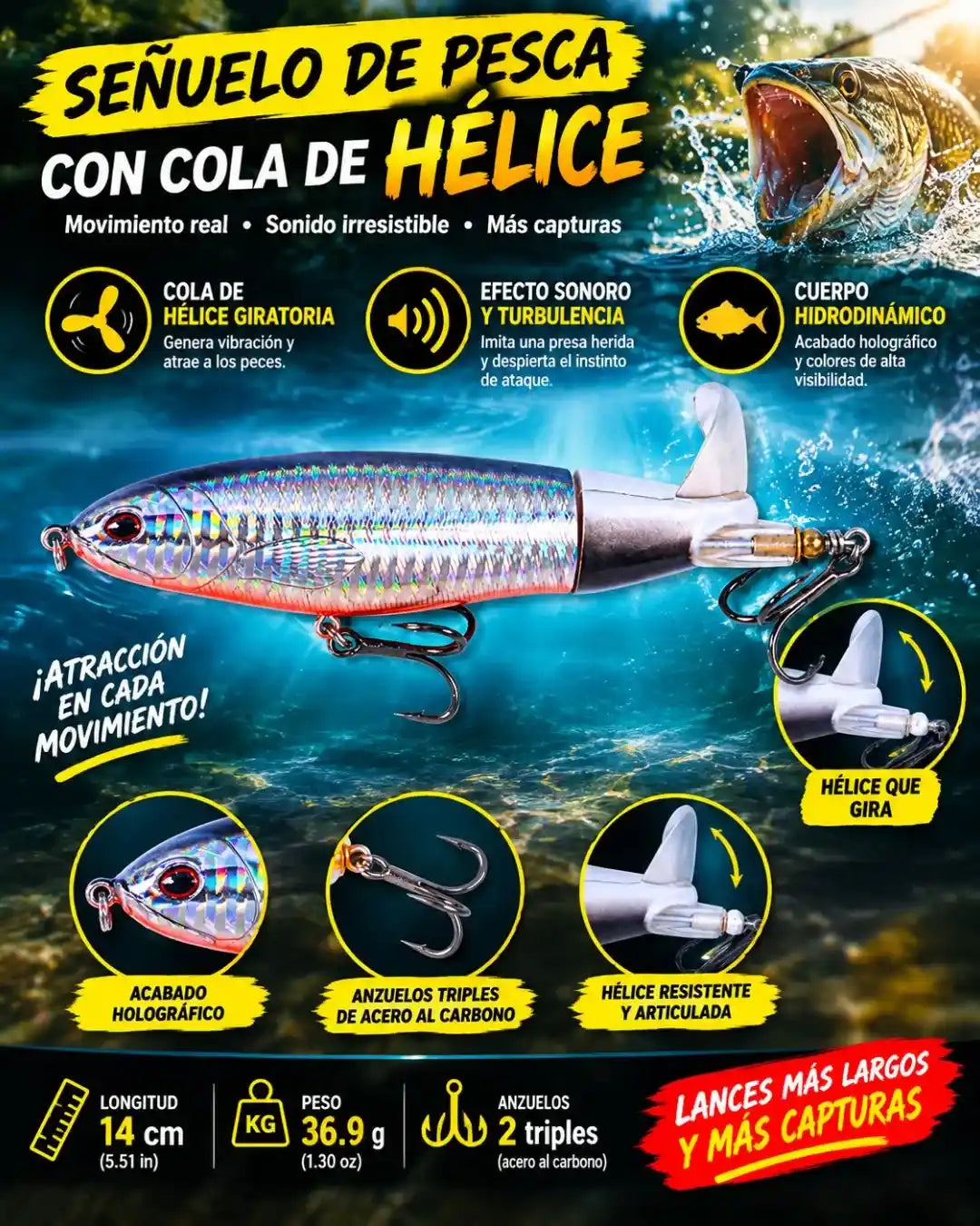 Señuelos de Pesca