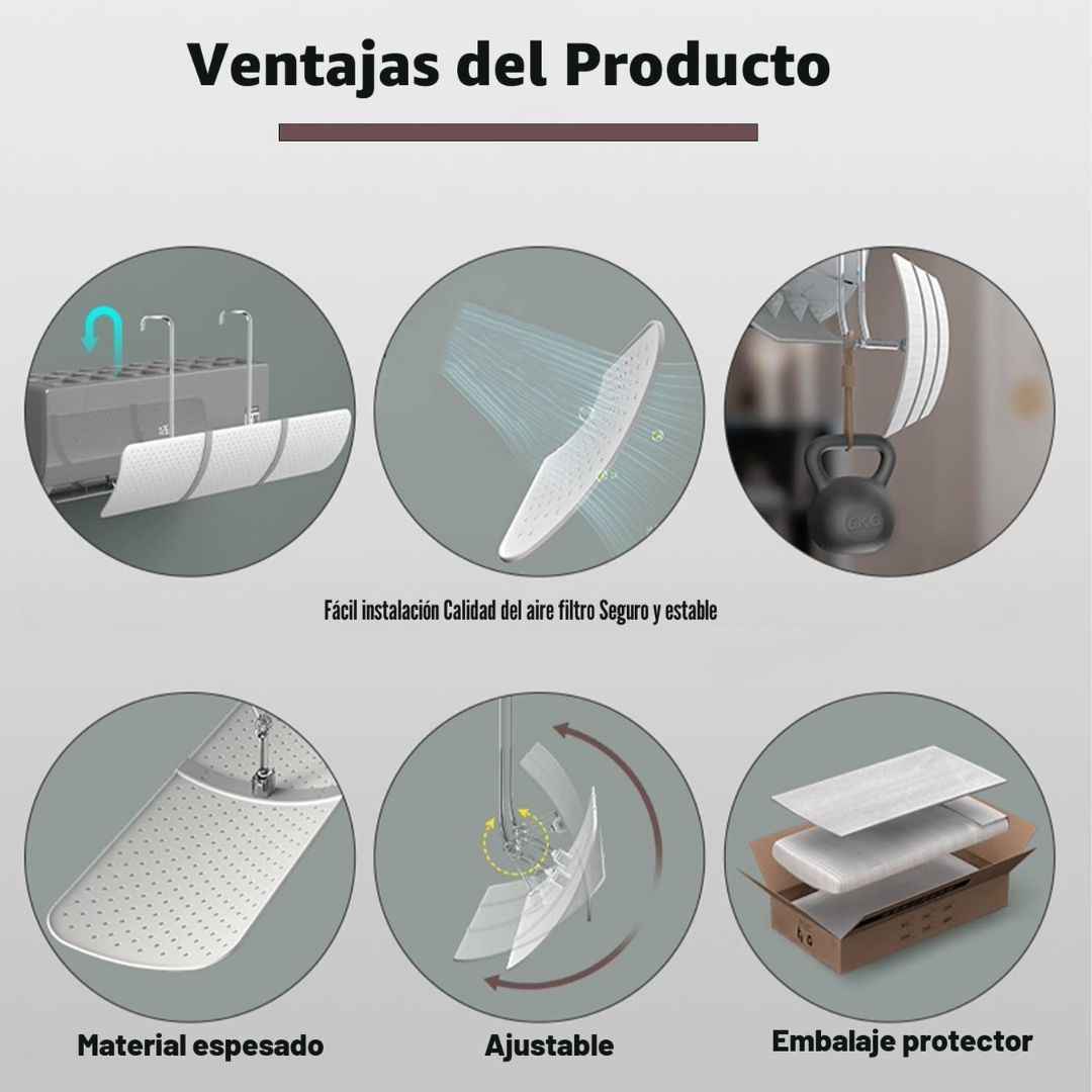 DEFLECTOR DE AIRE ACONDICIONADO