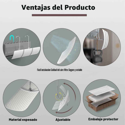 DEFLECTOR DE AIRE ACONDICIONADO
